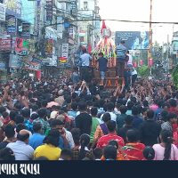 ফেনীতে রথযাত্রায় পুণ্যার্থীদের ঢল। ছবি: সারাবেলার খবর